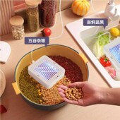 果蔬机双仓羟基水离子r刀片电解果蔬清洗机厂家直销果蔬净化机