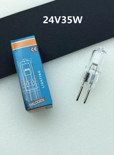 卤钨灯泡24V35W150机床工作灯 数控铣床车钻床G5.3插脚灯珠36V50W