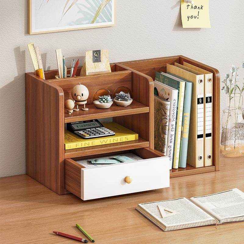 书架桌面置物架小型学生书桌收纳柜子文件架办公室桌子桌上收纳架,住宅家具,儿童储物架/收纳架,淘宝优惠券,粉丝福利购,淘宝优惠卷