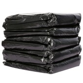 超大号垃圾袋加厚黑色特厚环卫物业酒店商用特大码 塑料袋130x140