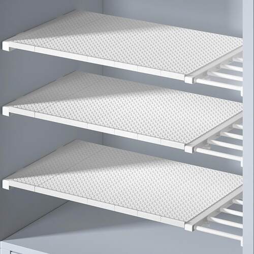 Adjustable Closet Organizer Storage Shelf Wall Mounted