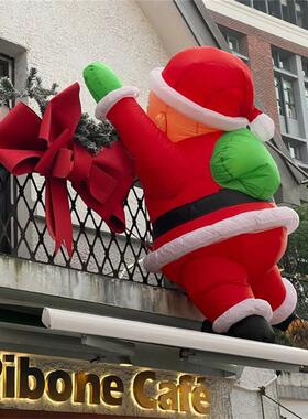 Christmas Decoration Santa Claus Store Atmosphere Store Deco