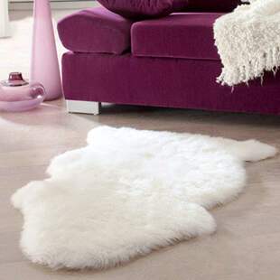 super soft faux sheepskin washable carpet warm hairy seat新