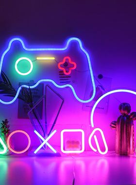 LED Neon Light Wall Art Sign bar Party E-sports atmosphere