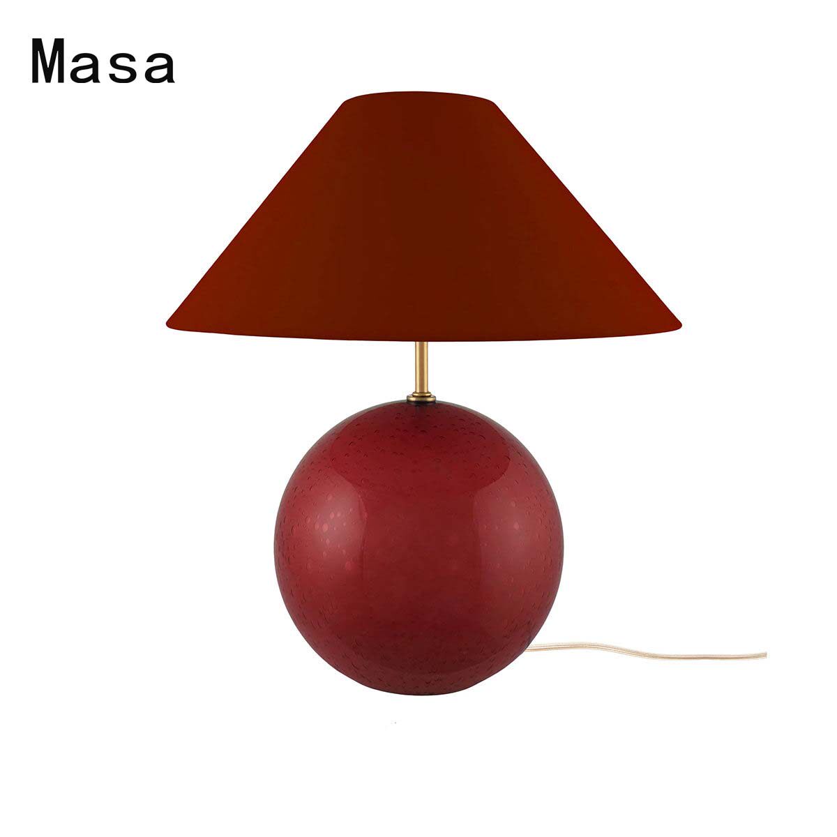 Masa 高级感别墅酒店台灯客厅卧室床头书房装饰复古氛围灯