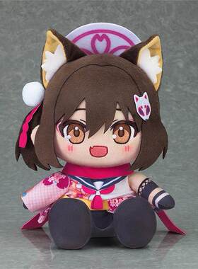 限购5/预订 GSC 蔚蓝档案 碧蓝 毛绒玩偶 坐姿 伊树菜月夜 W02601