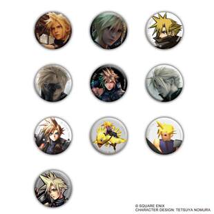 限购5/预定 最终幻想7 FF7 SE 克劳德 萨菲罗斯 个人池徽章吧唧