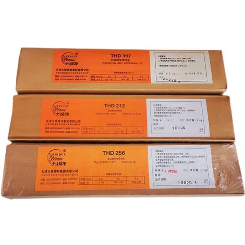 大桥THD212堆焊焊条 D212 EDPCrMo-A4-03 耐磨损 耐冲击 高硬度