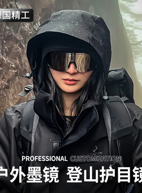 德国登山护目镜骑行爬山防风墨镜