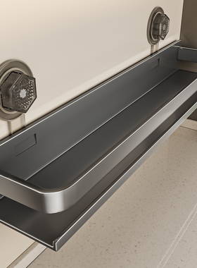 厨房加厚吸盘置物架调料架免打孔家用壁挂佐料调味料品罐收纳架子