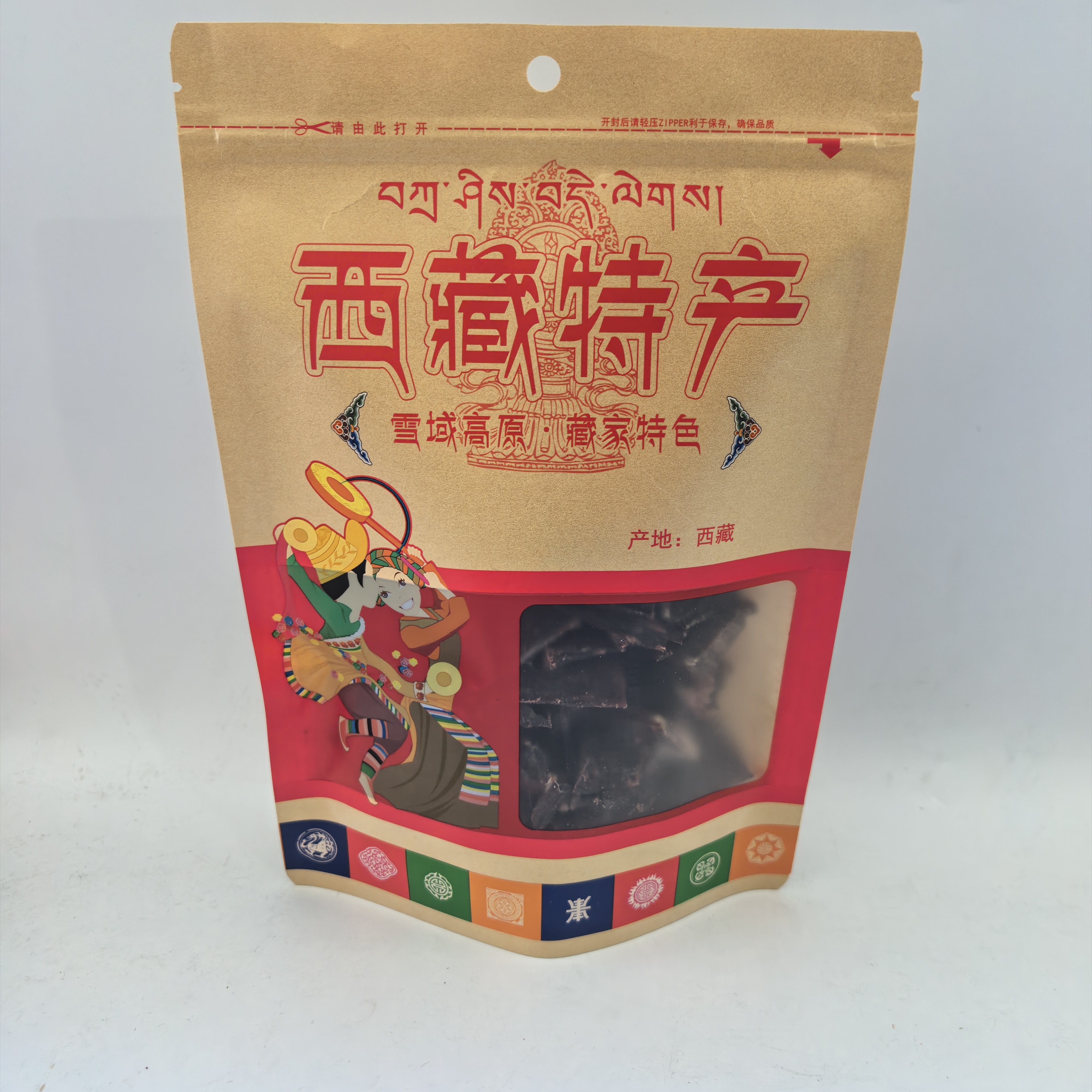 西藏特产风干牦牛肉干高原风味零食袋装风干猪肉干