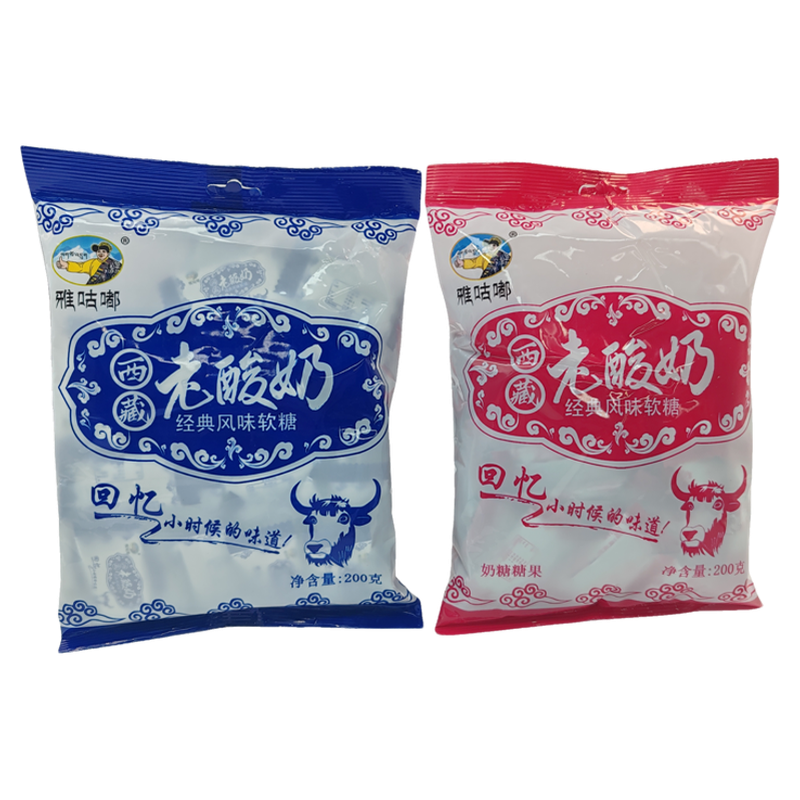老酸奶独立包装西藏特产