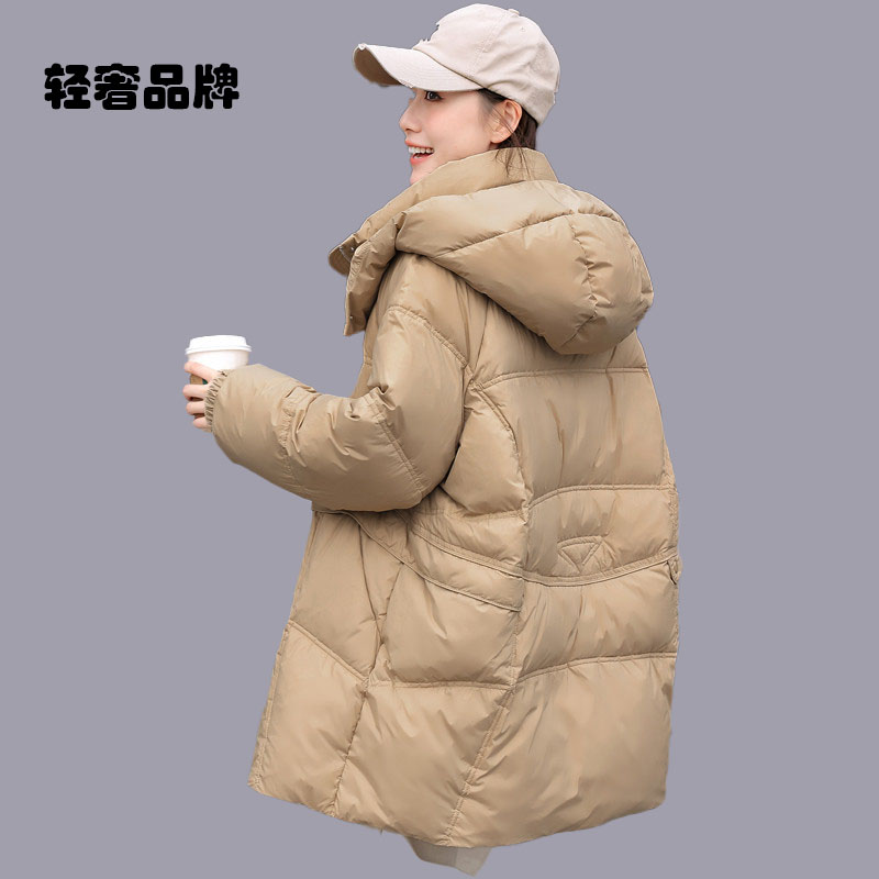 朗姿约定2026冬季新款高级感羽绒服女中长款韩版时尚加厚短外套