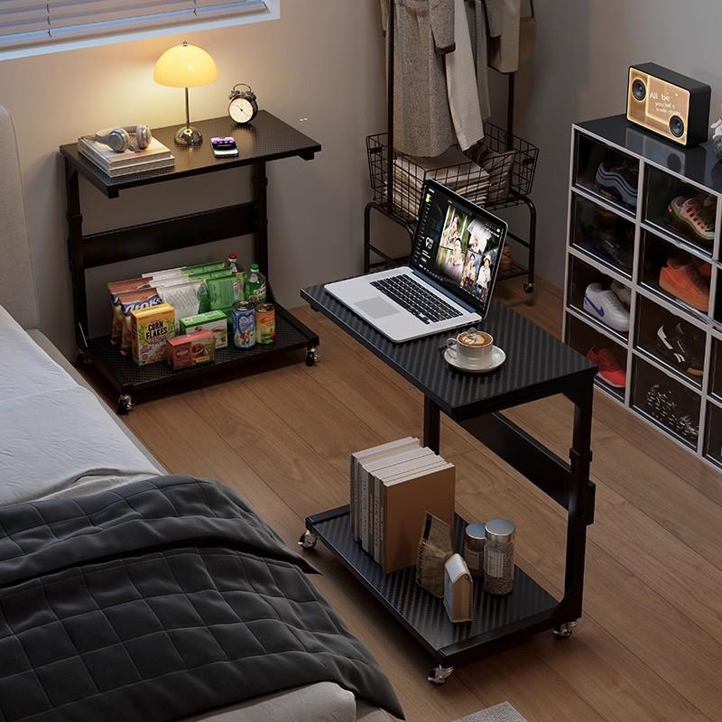 可移动边几沙发边桌升降式工作台小户型卧室家用床边桌床头置物架