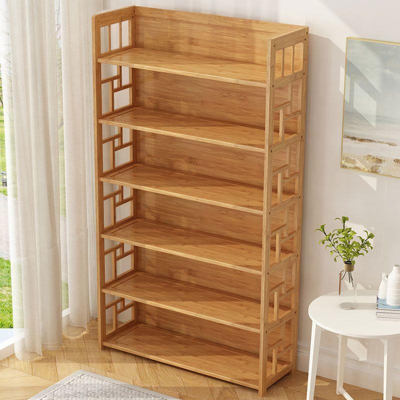 小书架落地简约现代儿童简易书柜置物架桌上收纳创意实木学生多层