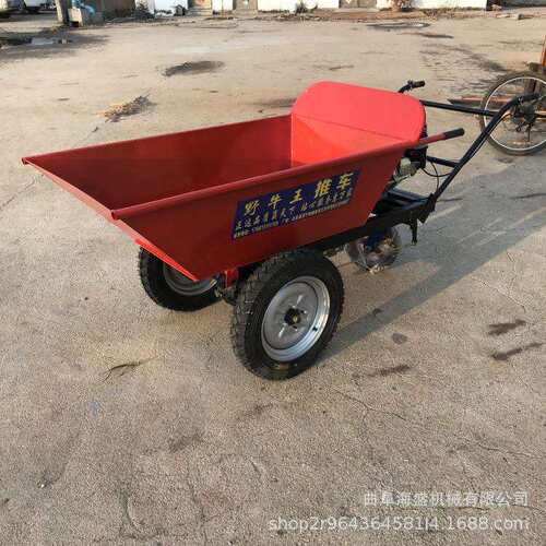 柴油小推车 75公分车宽果园手推式工程车 养殖场鸡粪清理运输车