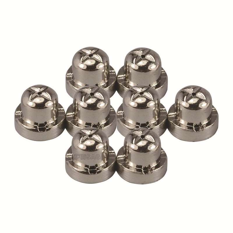 温州40A/PT31等离子切割配件LG40镀镍电极喷嘴保护罩分流器235PCS