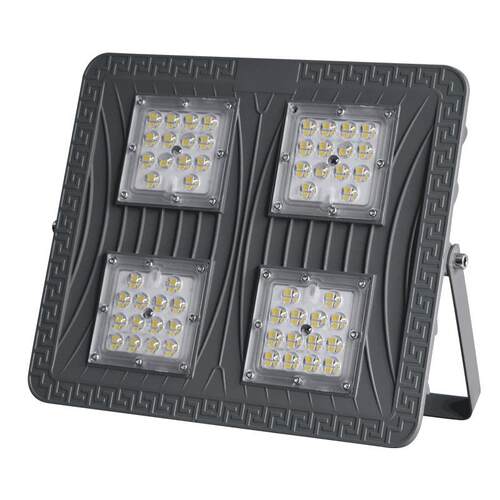 LED工程探照灯 户外防水广告灯AC85-265V泛光灯200W透镜投光灯