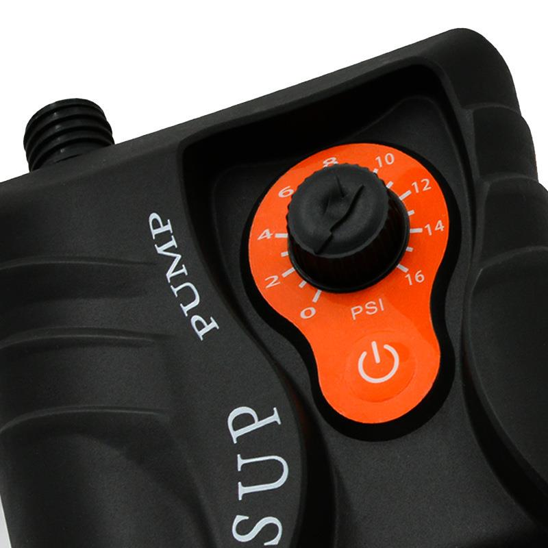 SUP浆板充气泵迷你高压力小巧点烟器车载电动充气泵16PSI HT-7X20