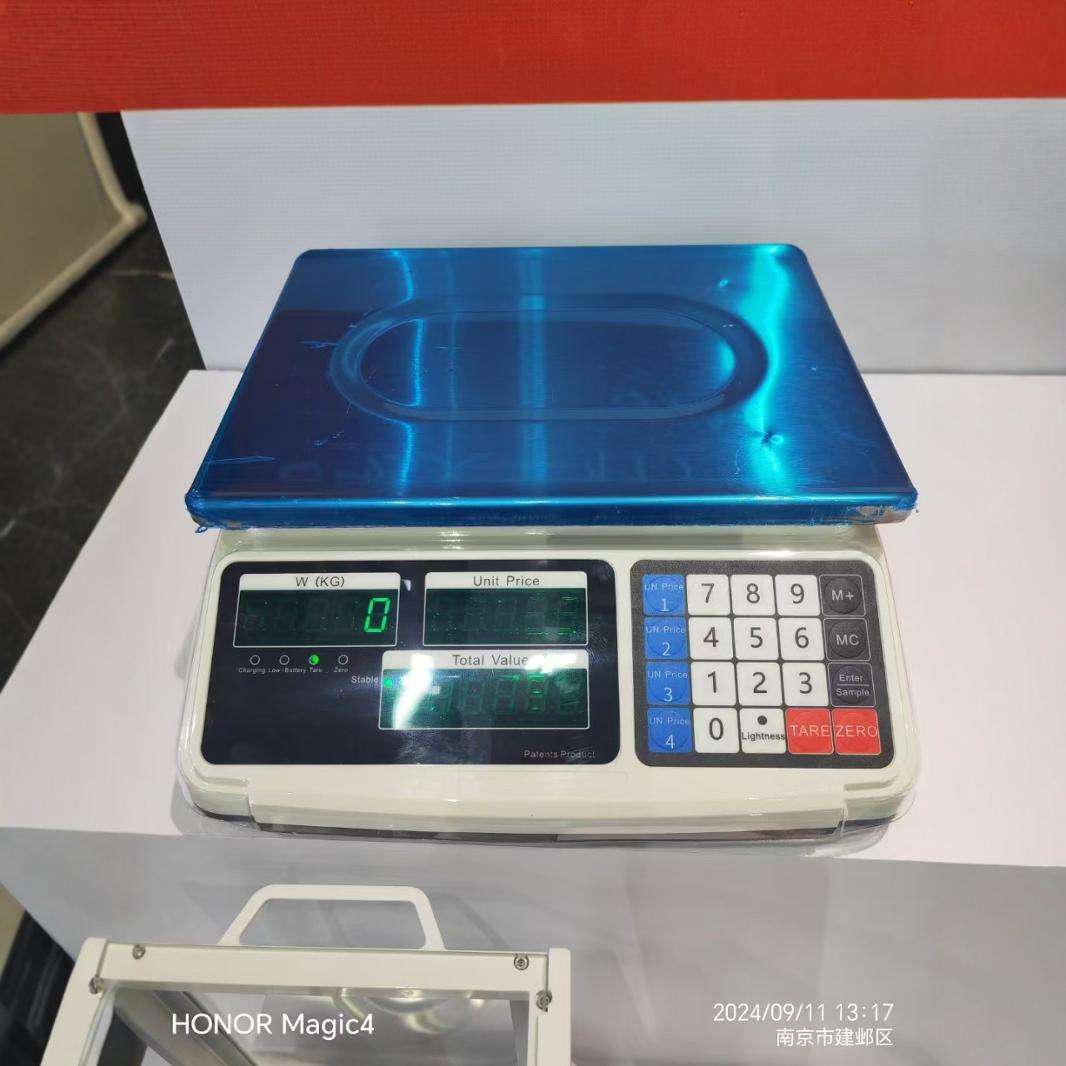 英文版电子计重计数秤3kg6kg15kg30kg计数称0.1g110V一240V