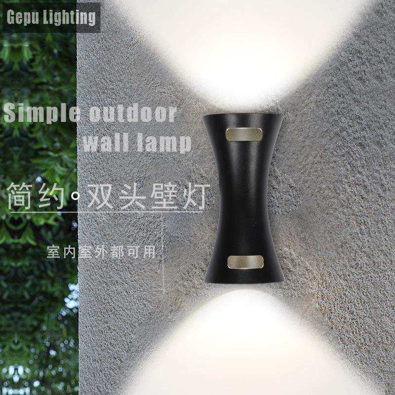 LED户外墙壁灯6Ｗ10Ｗ12Ｗ上下发光阳台过道大门墙壁庭院灯超