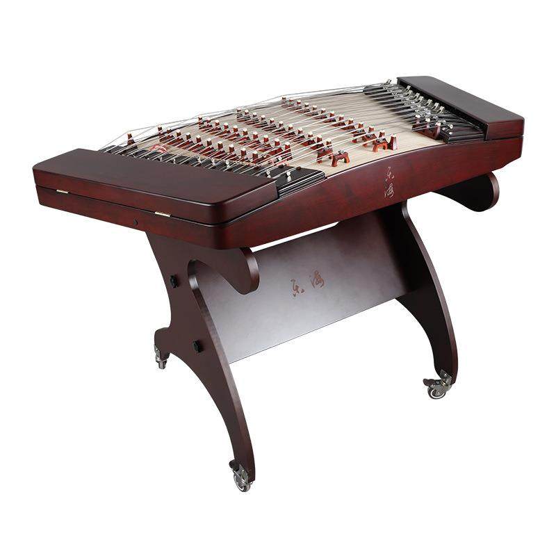 扬琴乐器初学者入门色木材质酒红色多款可选素面402扬琴其他