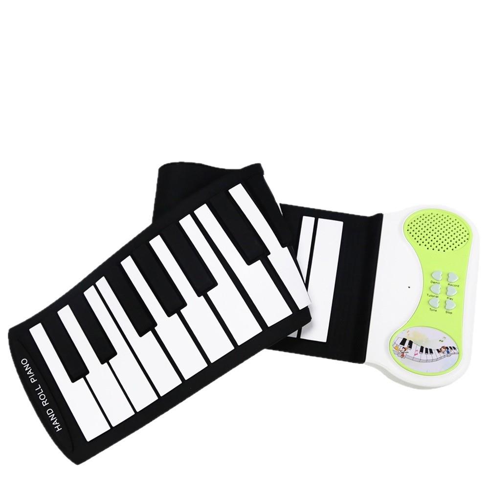 PN37儿童益智启蒙37键手卷钢琴电子琴手卷琴跨境乐器