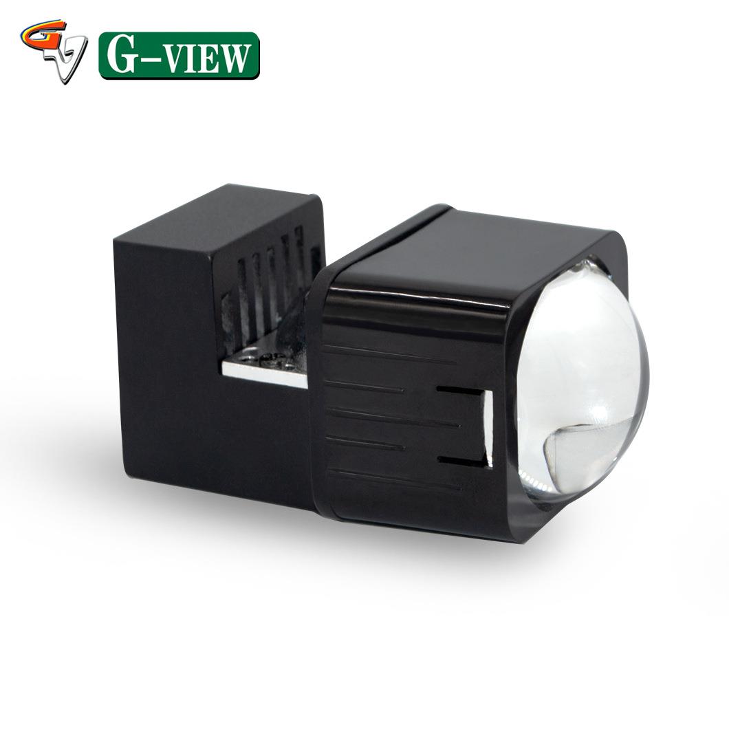 Gview汽车LED大灯双光透镜前照灯远近一体汽车通用led大灯