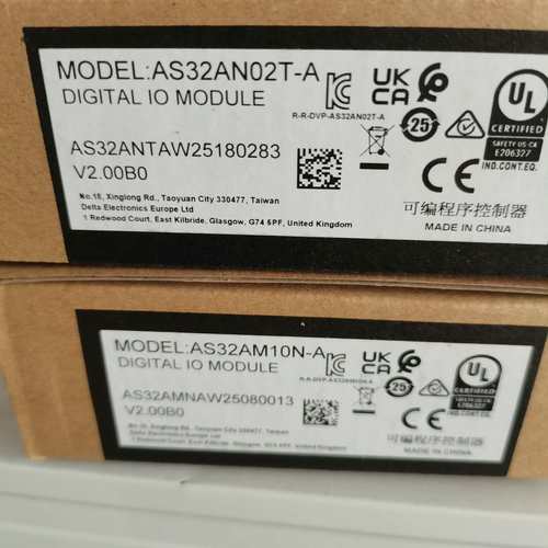 台达控制器： AS32AM10N-A   580议价