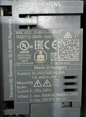 SENTRON PAC3200多功能测量仪表，型号7K议价