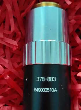 三丰Mitutoyo显微镜物镜378-883，黑色外壳，型号议价