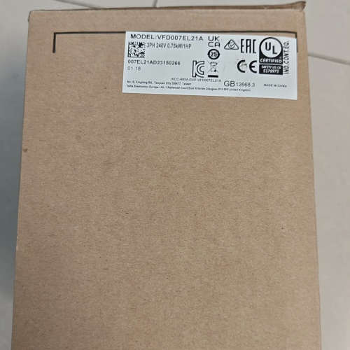 台达变频器VFD007EL21A  全新原装正品，盒码一致，议价