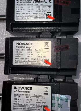 汇川电机/MS1H1-10B30CB-T330Z议价