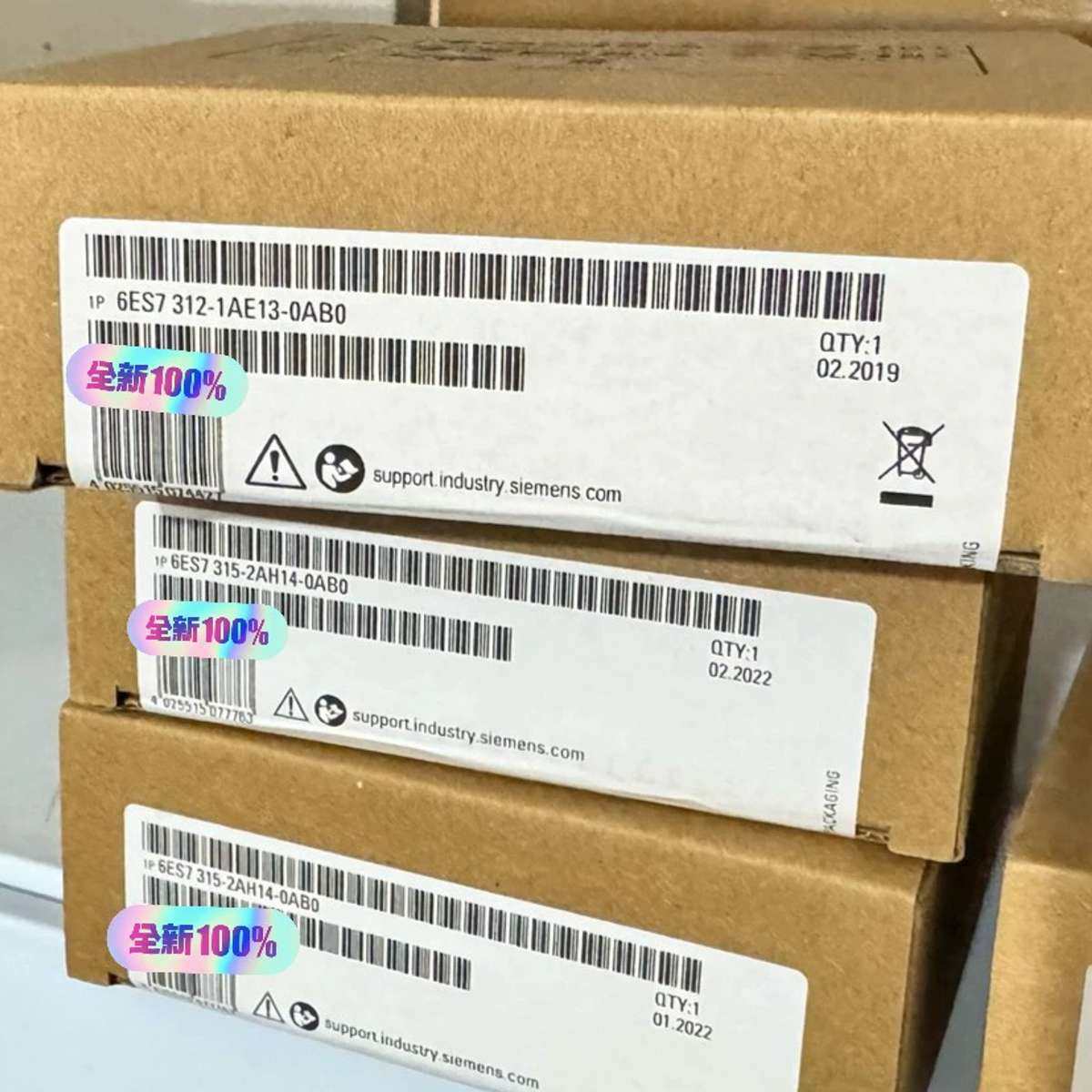 全新正品PLC模块，型号6ES7 312-1AE13-议价