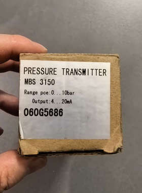 压力传感器，MBS 3150，060G5686，Range：议价