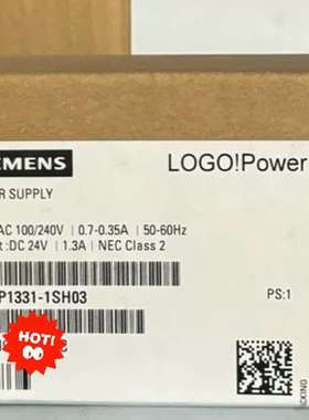 全新6EP1331-1SH03电源，输入电压AC 100/2议价