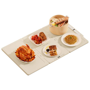 多折叠暖菜板家用加热菜板暖菜垫功能神器餐桌恒温饭菜保温板新款
