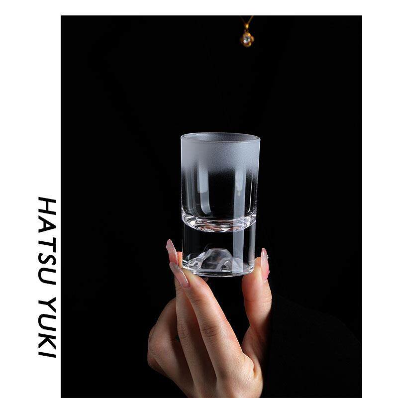 仰止春风小黛山/中古国潮vintage酒杯清酒杯子白酒小杯子侘寂云雾