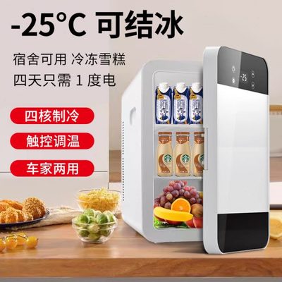 新款家用一储小冰柜mini人奶2024车载小型迷你小冰箱单人母乳专用