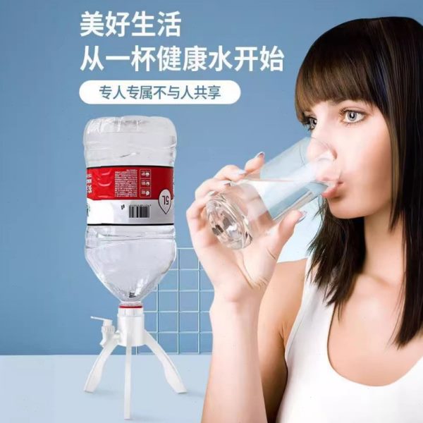 循环水自制换养鱼三角支架瓶矿泉水水矿泉水养鱼鱼缸倒置神器炎禹
