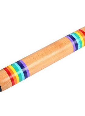Wooden Rainstick Rainmtaker Rain Shaker Musical Instrut Toy
