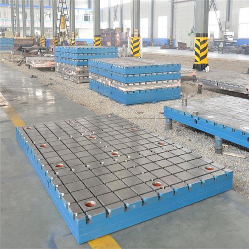 铸铁平台加厚装配工作台大型可拼接TK型槽平板加高辅助工作台