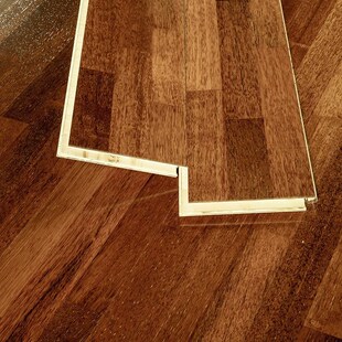 圣象环保耐d磨15mm纯三层实木覆合木地板印茄木玛宝木 NKS5328