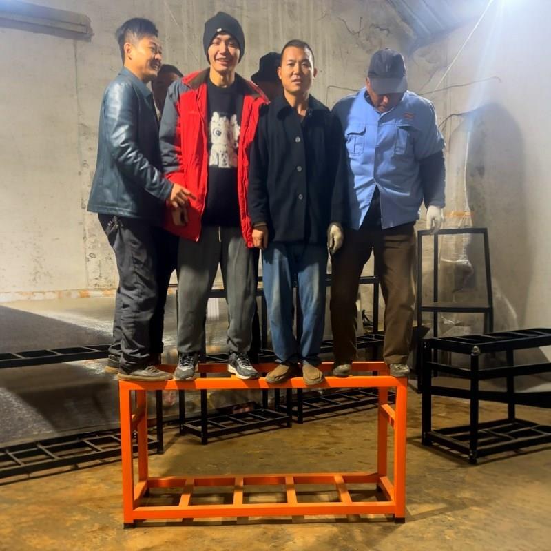 大型鱼缸架子整体焊接高承重双层鱼缸架支架上虑底滤包邮金属钢架