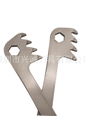 泡沫砖手工开槽刀，轻质砖开槽器，建筑用手工开槽器开槽扳手两用