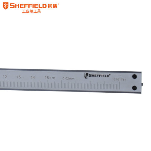 钢盾（SHEFFIELD）S071001机械游标卡尺150mm 不锈钢卡尺