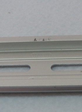 卡固铝合金导轨DR-1100电机柜导轨35mm金属导轨1米配电箱U形铝轨