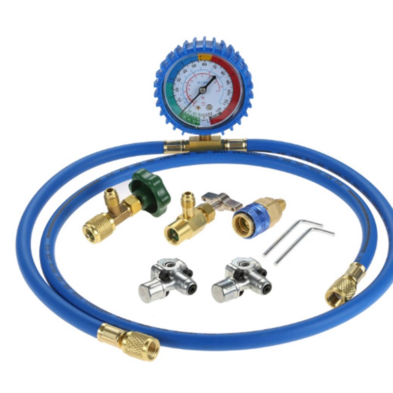 R134a汽车空调制冷剂冰箱冰柜r22冷媒表加长套装BPV31针阀亚马逊