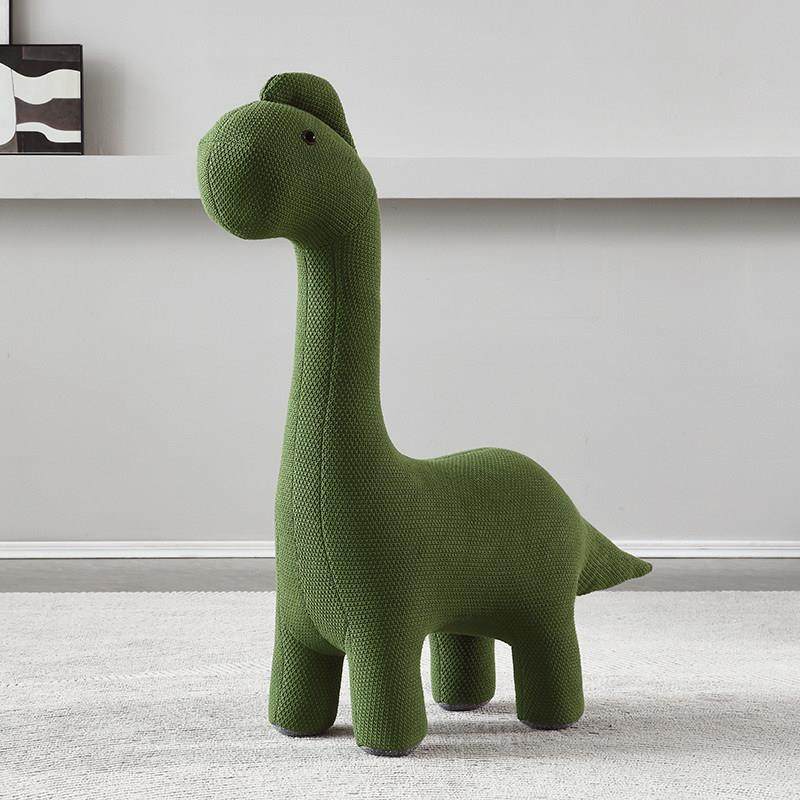 大恐龙坐骑玩偶动物凳子座椅客厅针织儿童椅子创意沙发凳摆件家具,住宅家具,儿童沙发,淘宝优惠券,粉丝福利购,淘宝优惠卷