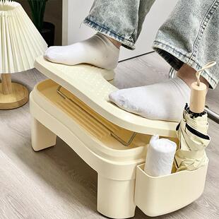 家用厕所踩脚凳可调节学生卫生间洗手间多功能办公室踮脚搁脚凳子